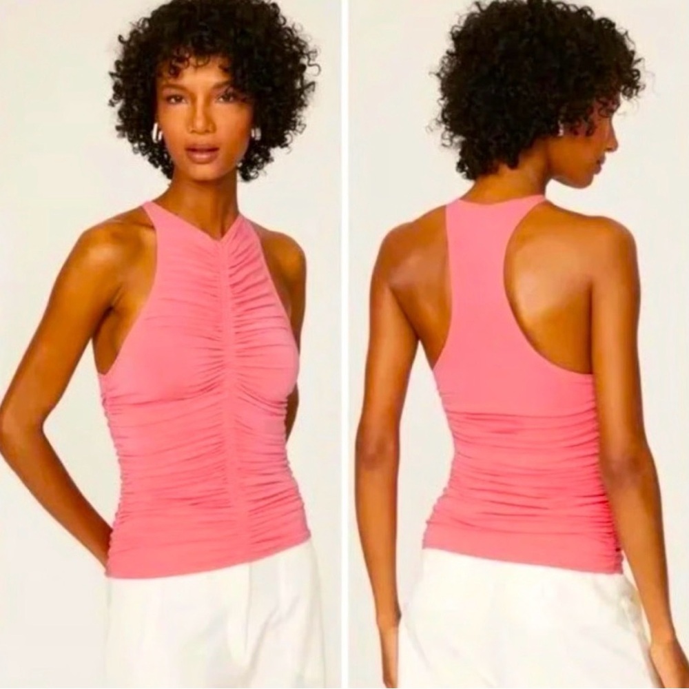 A.L.C. Adley Ruched Tank - Picture 3 of 7